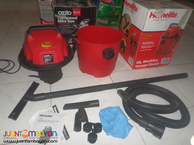 vacuum wet and dry 220v 1250wats brandnew