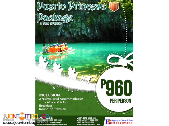 3D2N Puerto Princesa Package