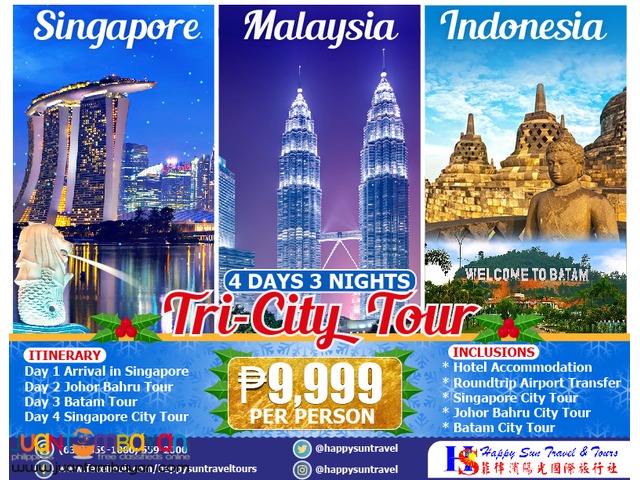 4D3N Singapore Tri City Package Singapore Malaysia 4D3N Singapore Tri City Package Singapore Malaysia
