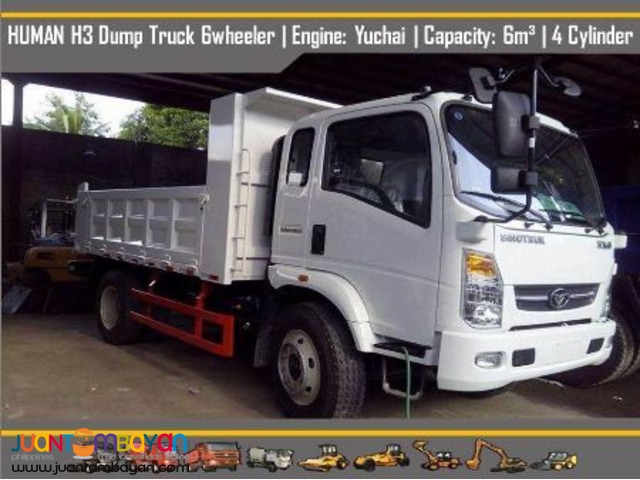 h3 6 wheeler dump truck