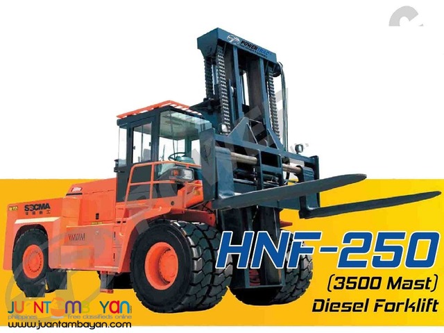 HNF 250 forklift 3500 MAST