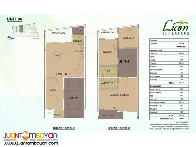 LIAM RESIDENCES IN CEBU CITY 3 BEDROOM TOWNHOUSE FOR SALE