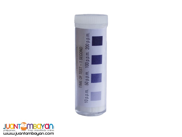 Chlorine Test Strips 10-200ppm for Disinfection Chlorine Test Strips 10-200ppm for Disinfection