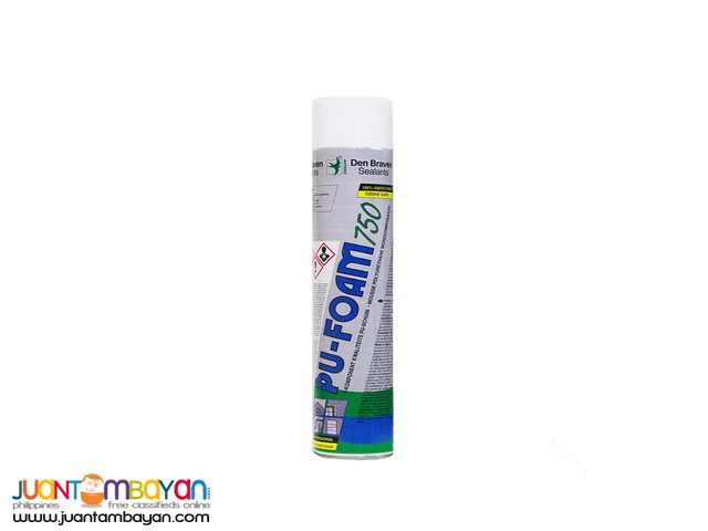 Expanding Polyurethane PU Foam Spray for Cracks and Gaps 750ml