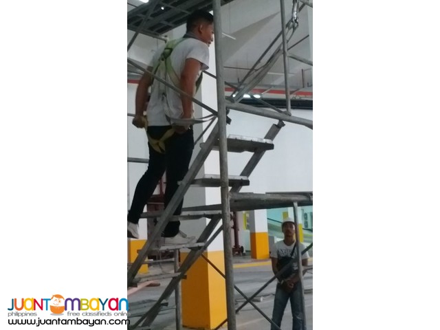 Basic Scaffold Erection Dismantling Training Demonstration