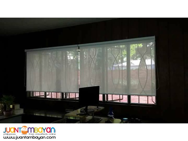 Roll up Window Blinds-Sunscreen
