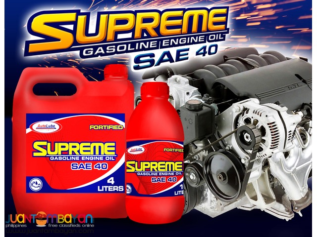 AutoLube Supreme SAE 40 Gasoline Engine Oil