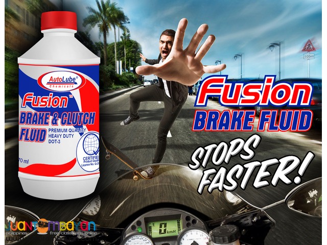 AutoLube Fusion Brake and Clutch Fluid Petroleum Based DOT-3