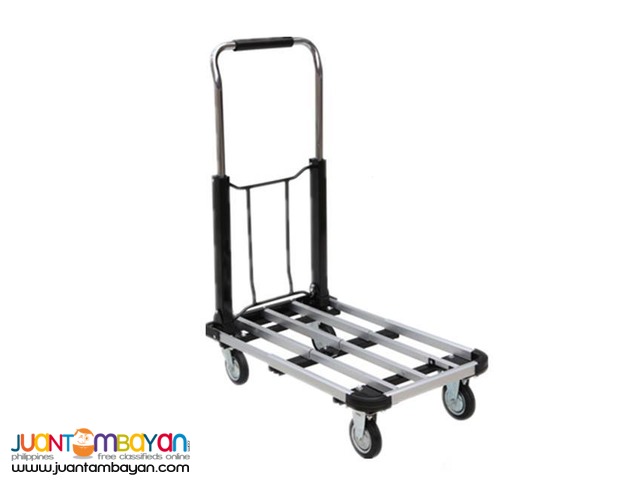 Schaffen Folding utility truck-telescoping deck