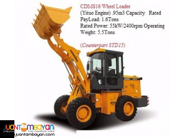 CDM816 wheel loader lonking 1 cubic CDM816 wheel loader lonking 1 cubic