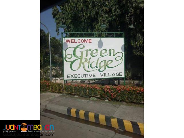 Residential lots for sale at Greenridge Executive Village 