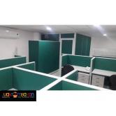 Modular Office Partition with Full fabric
