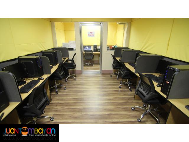 Customized Office Set-up for BPO Seat Lease in Cebu