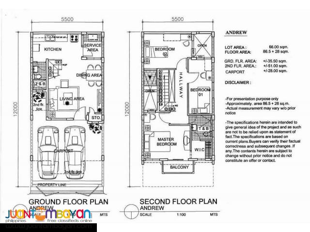 House and Lot For sale SINGLE ATTACHED in San Mateo, Rizal