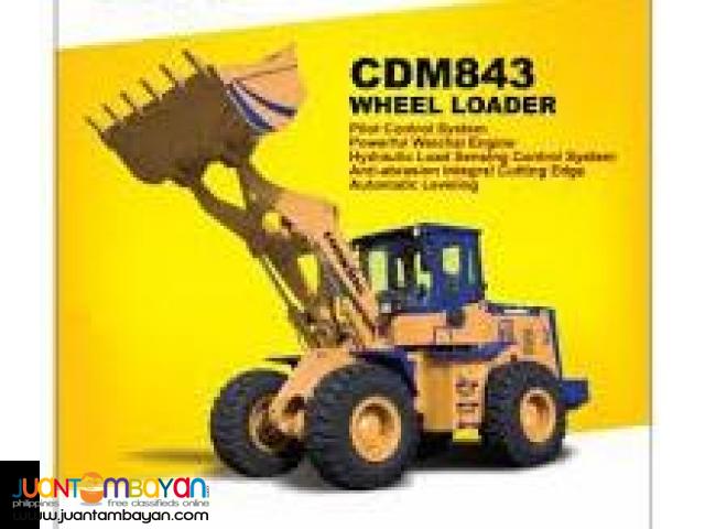CDM843 wheel loader
