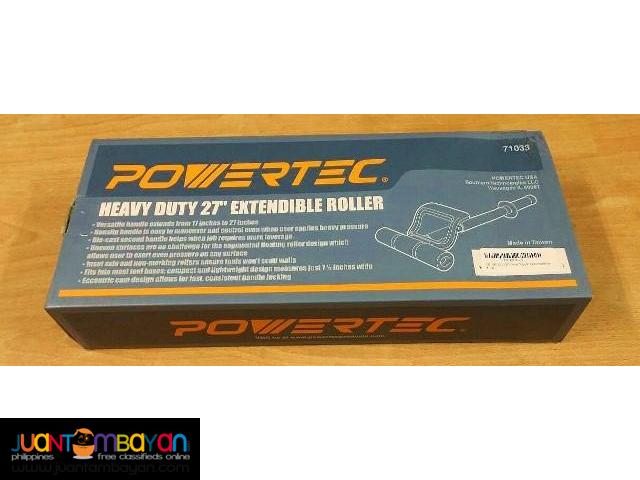 Powertec 71033 Heavy Duty 27-inch Extendible Roller