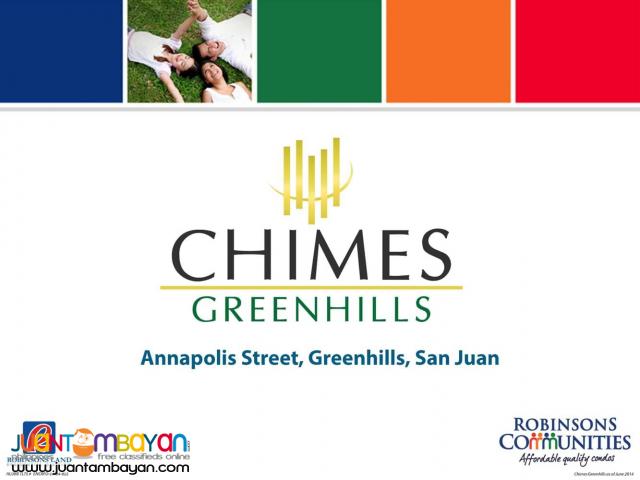 The Chimes Greenhills | Pre Selling Condo In Annapolis, San Juan