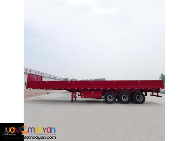 highbed tri-axle with sidings