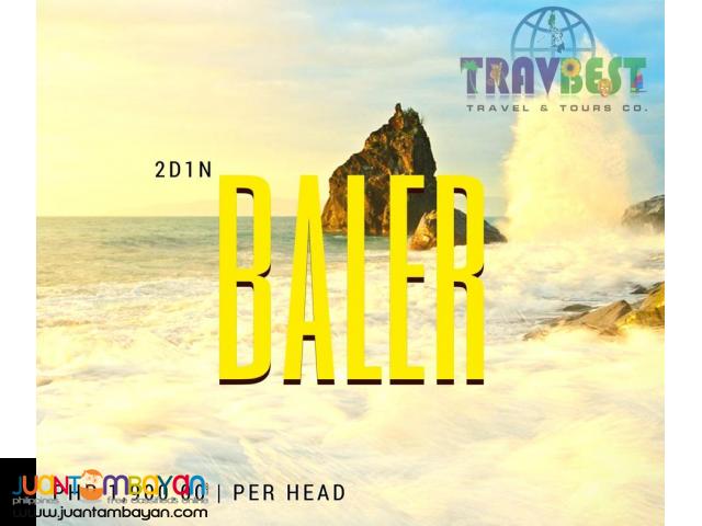 Baler Saver for 2 Days/1 Nights - PHP 1,900.00