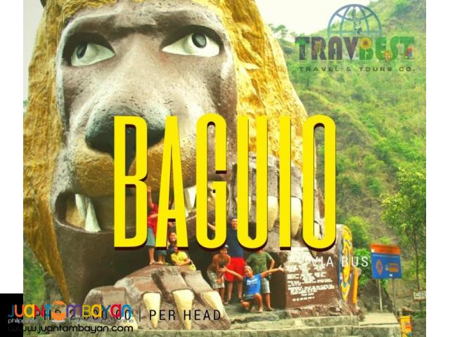 Baguio (via Bus) for 2 Days/1 Night - PHP 2,500.00