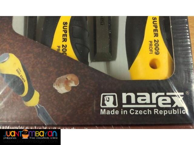 Narex 860601 Profi 4 pc Woodworking Chisels ( 8, 10, 16, 32 mm )