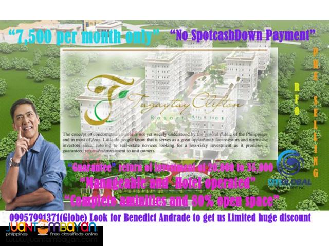 Condotel - Tagaytay Clifton Resort Suites no#09957991371
