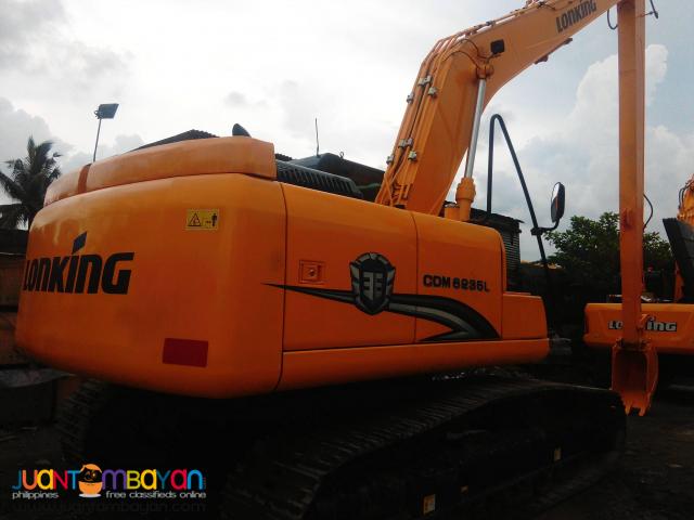 BRAND NEW! LONKING CDM6365 BACKHOE EXCAVATOR 1.6 CBM