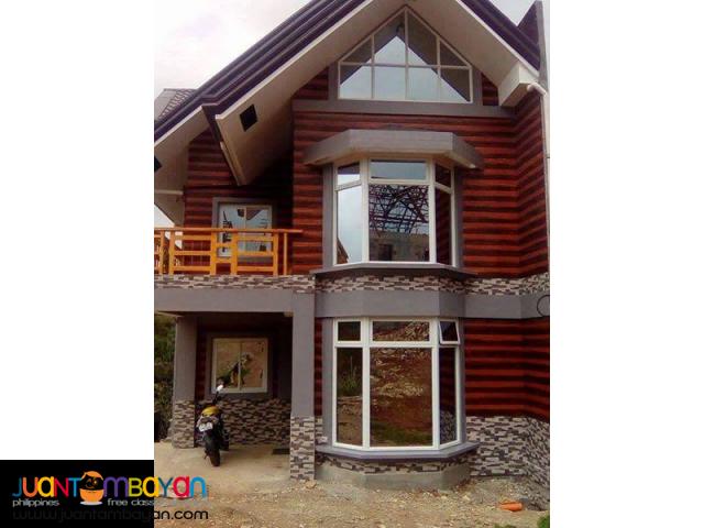 house and lot baguio with provition attic
