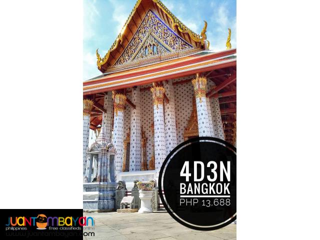 4D3N Bangkok with City Tour + Airfare
