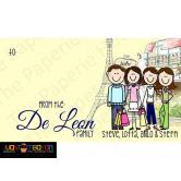 Gift Tag, Gift Card, Monogram, Note Card, Custom Card