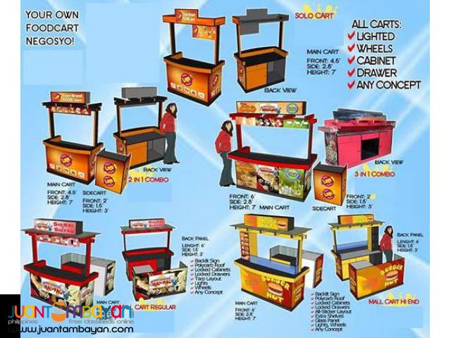 Food Cart Maker, Food Kiosk Maker, Stall Mall Kiosk Maker