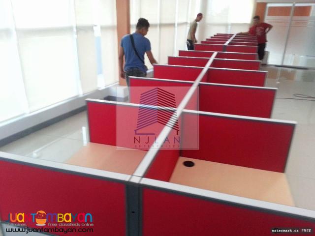 Office Modular Partition Cubicle Call Center Type
