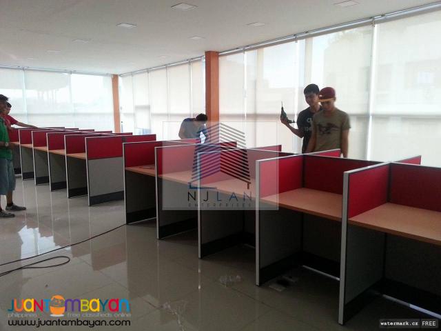 Office Modular Partition Cubicle Call Center Type