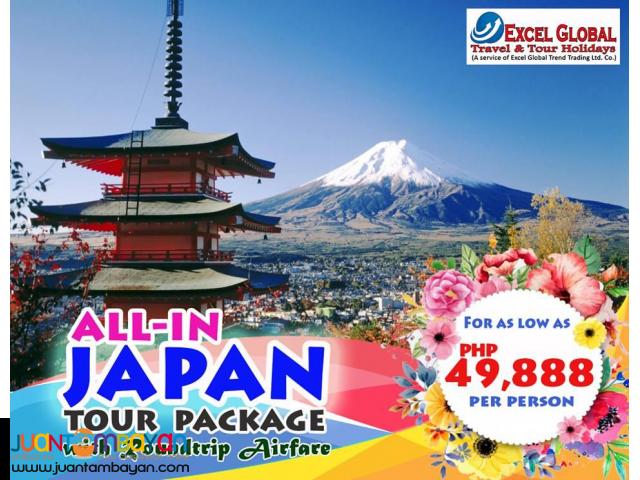 japan tour package with airfare 2023