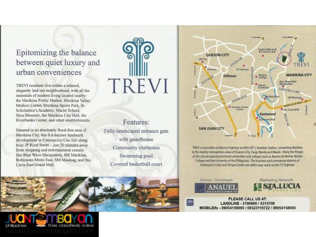 Trevi Residences Residential Lot Sale along JP Rizal Marikina