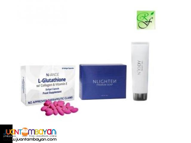 Glutathione w/ collagen and Vitamin E, Nlighten soap and Body Gel Glutathione w/ collagen and Vitamin E, Nlighten soap and Body Gel