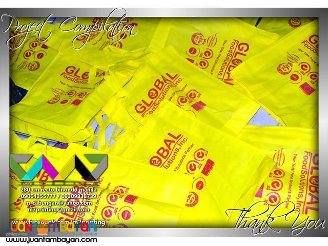 Eco bag printing Silkscreen Printing
