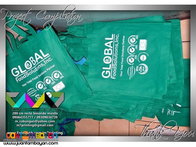 Eco bag printing Silkscreen Printing