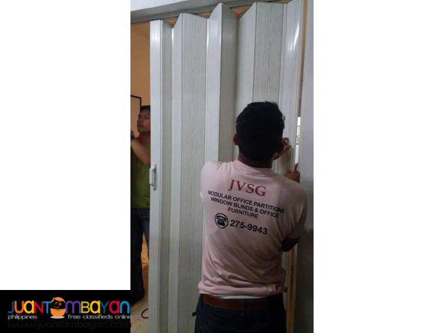 Pvc Accordion Folding Door
