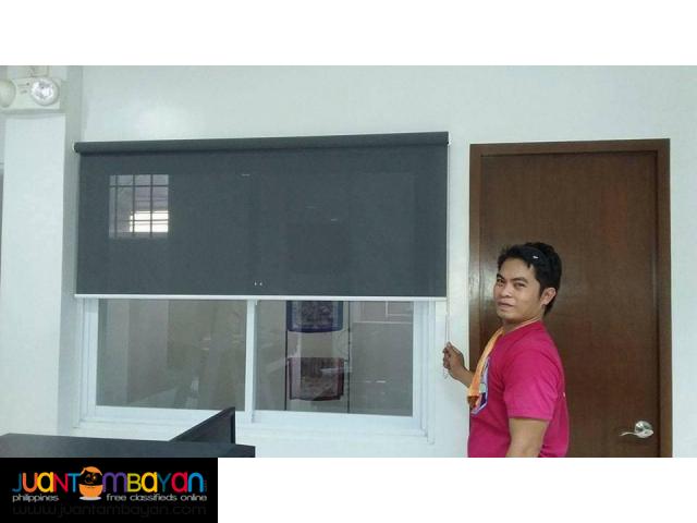 Roll up Window Blinds-Sunscreen