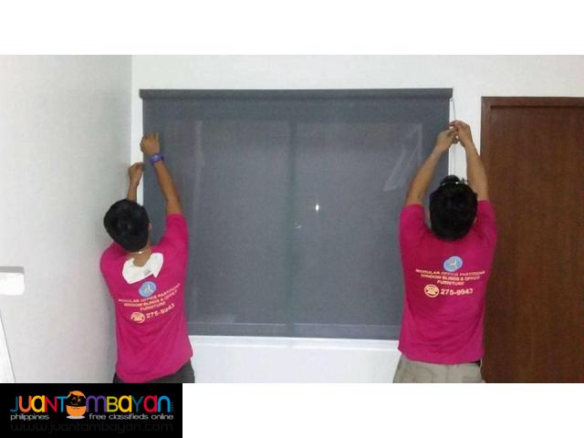 Roll up Window Blinds-Sunscreen