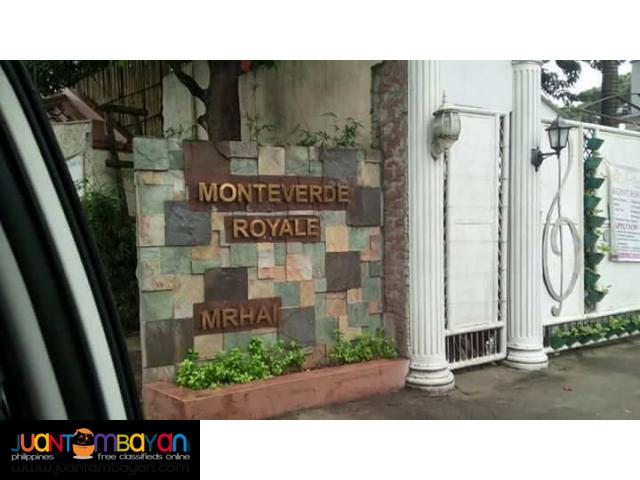 Monteverde Royale Installment Lot for Sale in Taytay near Taguig
