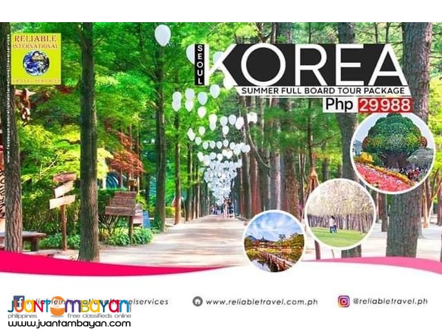5D4N Korea Summer All In Package with Airfare