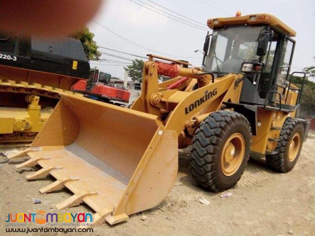 3.5 tons Wheel loader 1.7 cubic lonking Brand new