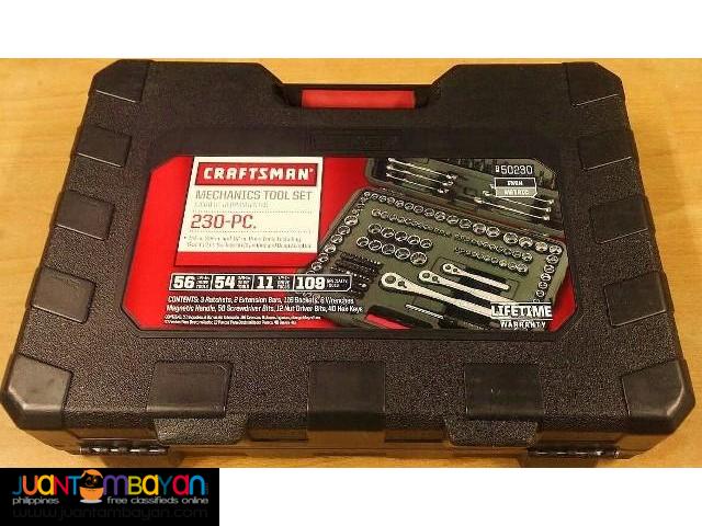Craftsman 50230 230-piece Inch and Metric Mechanic's Tool Set