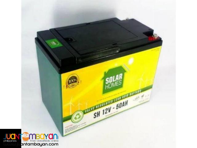 50AH Solarhomes Deep Cycle VRLA Lead Acid Battery