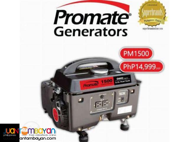 SALE - Promate PH1500 Portable Gasoline Generators