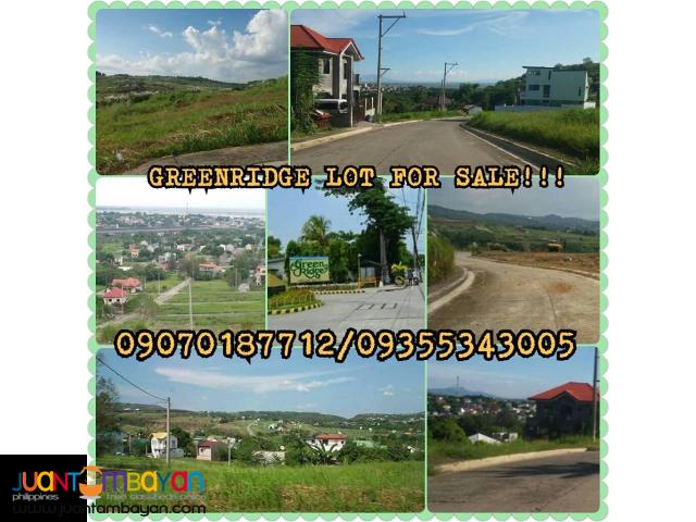 Greenridge Executive Village Lot Only For Sale