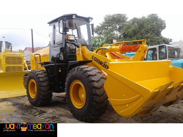 CDM843 Lonking Wheel Loader 2.3cbm Bucket Size New