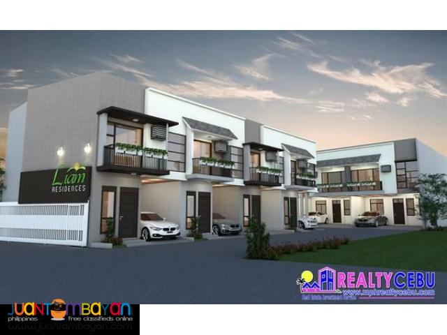 TOWNHOUSE FOR SALE AT LIAM RESIDENCES CEBU CITY | 4BR